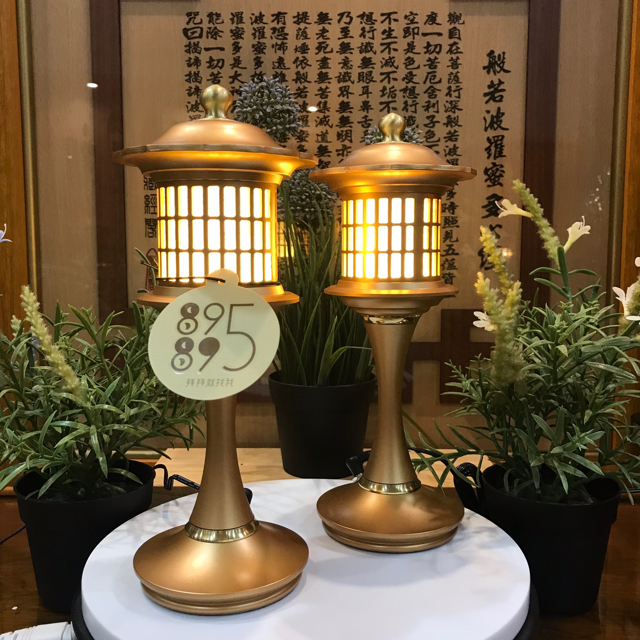 香檳金-神社燈小B713-D